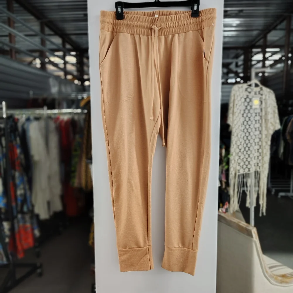 FP Movement Sunny Skinny Sweatpants Sunbaked Large Drawstring Joggers NWT - Picture 5 of 6